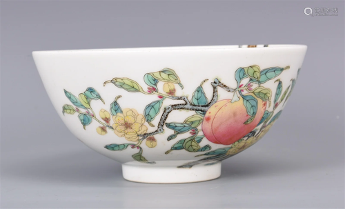 A Chinese Famille-Rose Porcelain Bowl