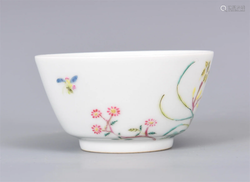 A Chinese Famille-Rose Porcelain Bowl