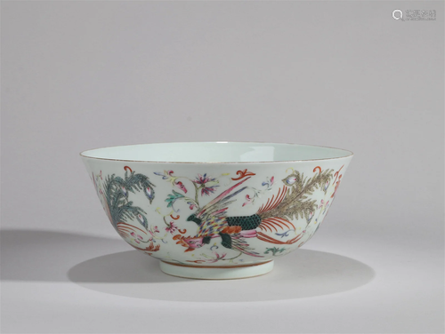 A Chinese Famille-Rose Porcelain Bowl