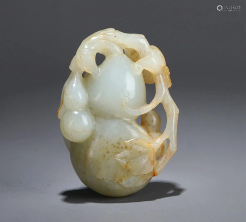 A Chinese Carved Jade Decoration