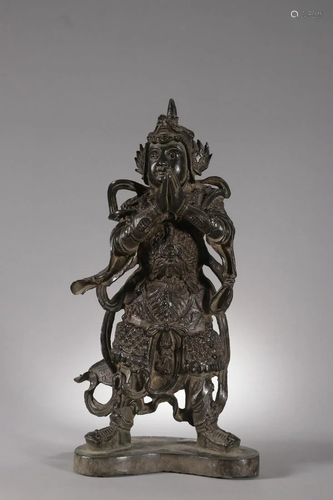 CHINESE BRONZE BUDDHA