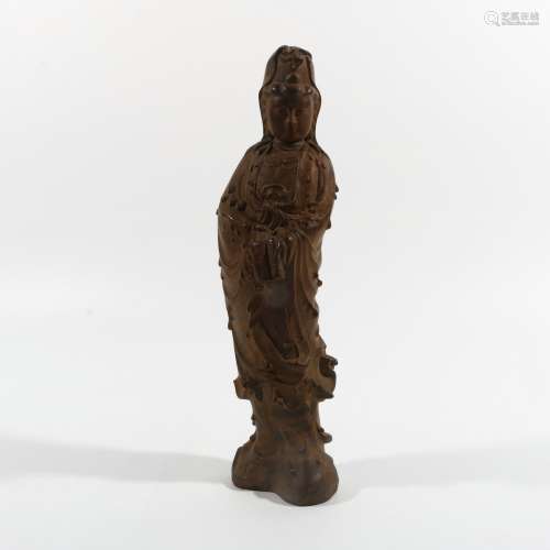 Wooden Carving Guanyin , China