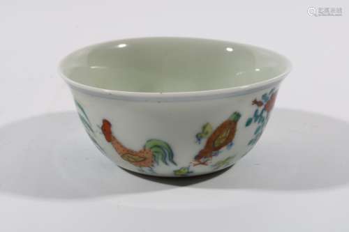 Doucai Porcelain Cup, China