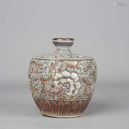 Cizhou Kiln Painted Jar