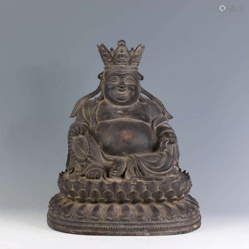 Bronze Figure of Maitreya