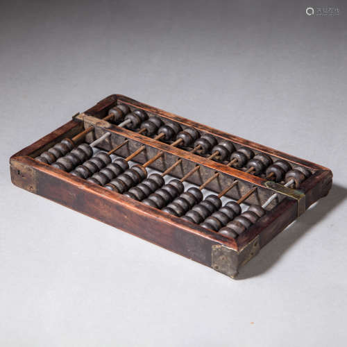 Carved Huanghuali Abacus