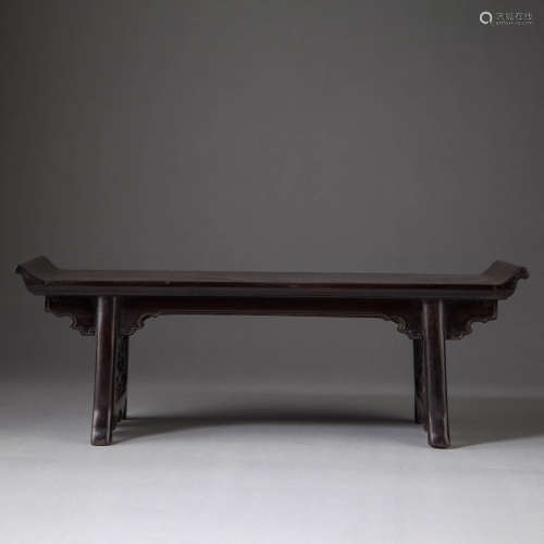 Chinese Sandalwood Everted Table