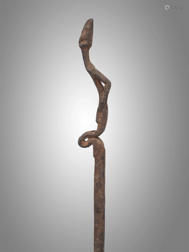 A Dogon Iron Staff