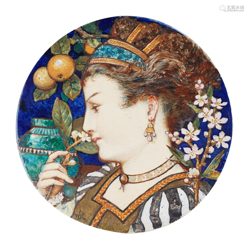 WILLIAM STEPHEN COLEMAN (1829-1904) FOR MINTON'S ART-PO...