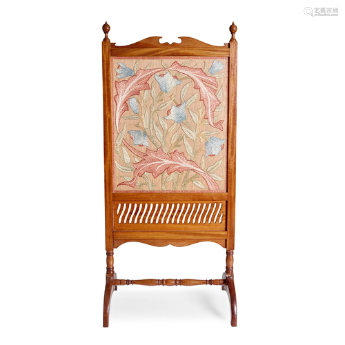 WILLIAM MORRIS (1834-1896) FOR MORRIS & CO. FIRESCREEN, ...