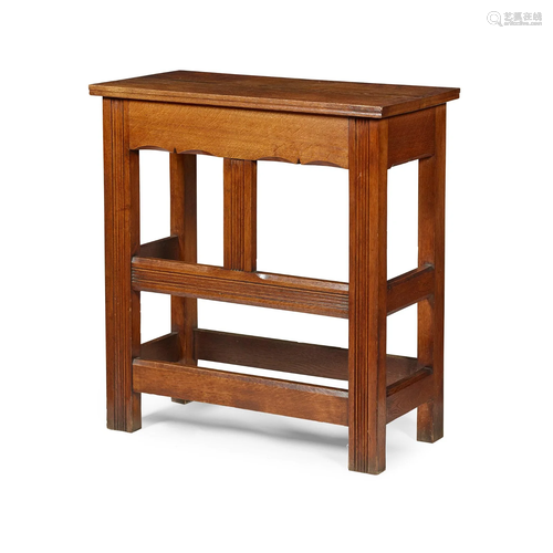 ENGLISH, MANNER OF PHILIP WEBB ARTS & CRAFTS SIDE TABLE,...