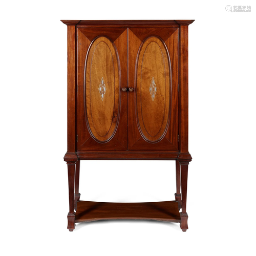 Y ENGLISH, MANNER OF CHARLES SPOONER DRAWING ROOM CABINET, C...