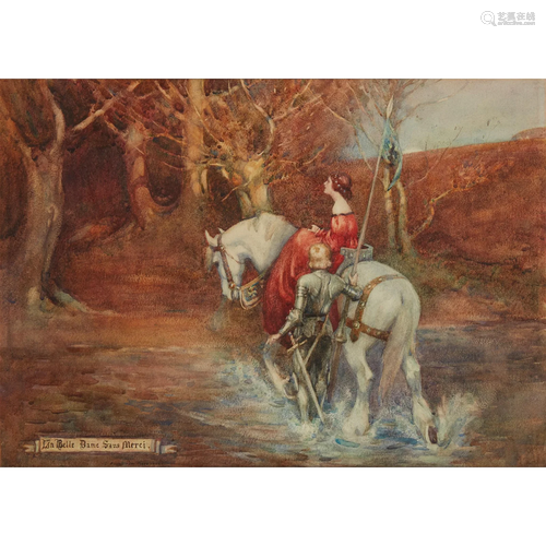 Â§ GEORGE MOTTRAM MOORHOUSE (1882-1960) LA BELLE DAME SANS M...