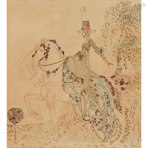 Â§ KAY NIELSEN (1886-1957) (ATTRIBUTED ARTIST) STUDY FOR PRI...