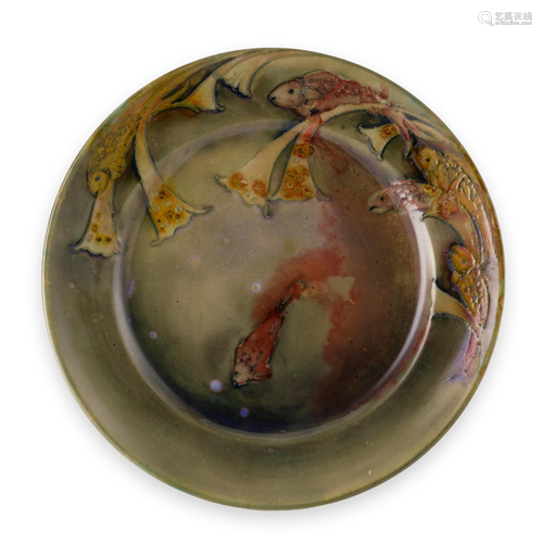 WILLIAM MOORCROFT (1872-1945) FOR MOORCROFT POTTERY 'FI...