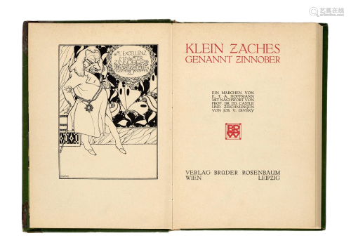 Hoffmann, E.T.A Klein Zaches genannt Zinnober. Ein Märchen. ...