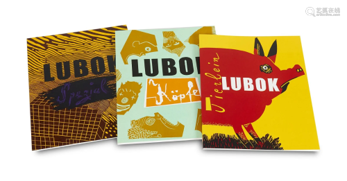 Sammlung von 12 Werken des Lubok Verlags, darunter eine Vorz...