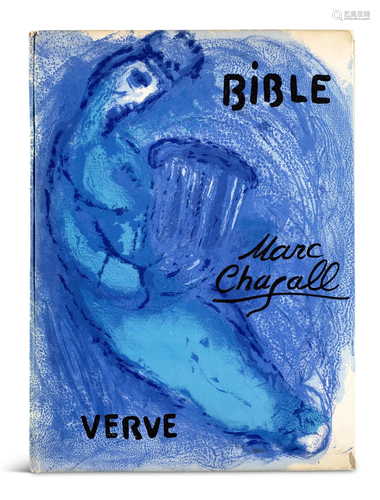 Chagall, Marc Bible. Mit 28 (16 farb.) Original-Lithographie...