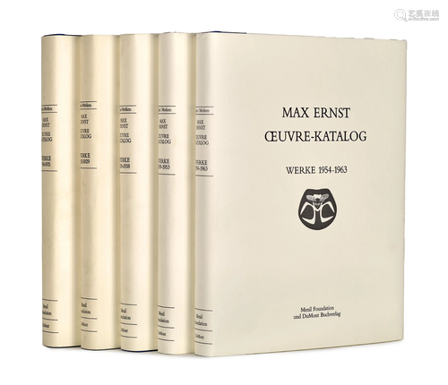 Max Ernst. Oeuvre-Katalog. 5 Bde. Bearbeitet von Werner Spie...