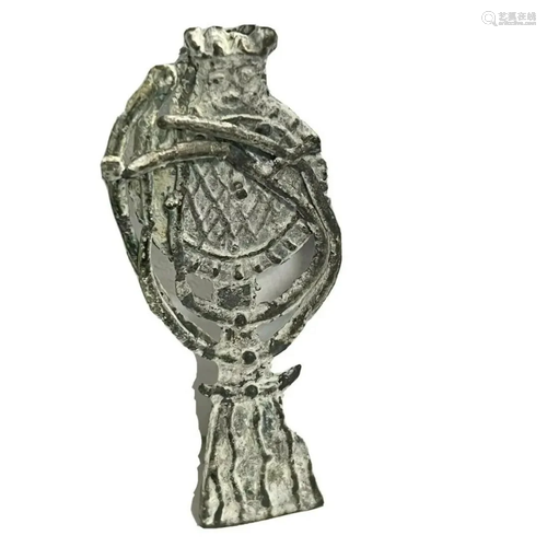 Ancient Holy Land Lead Idol c.2nd century BC.