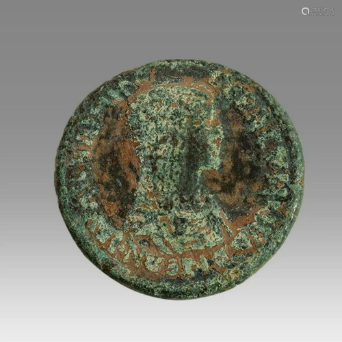 Roman Colonial Bronze AE 37 c.2nd 3rd century AD.