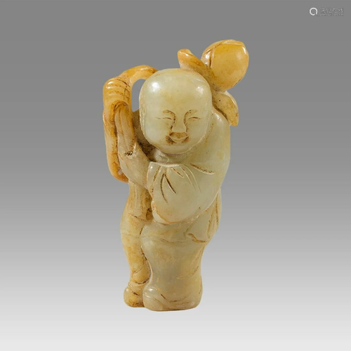 Antique Chinese Jade Figure.