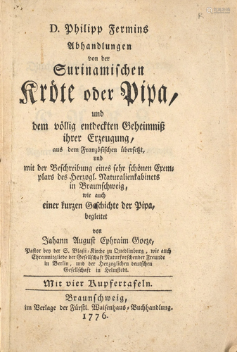 Fermin u. Johann August Ephraim Goeze, Philippe Philipp Ferm...