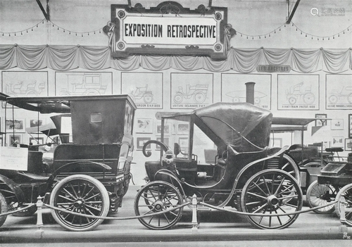 Décennale des Salons de l'Automobile. La Section Rétros...