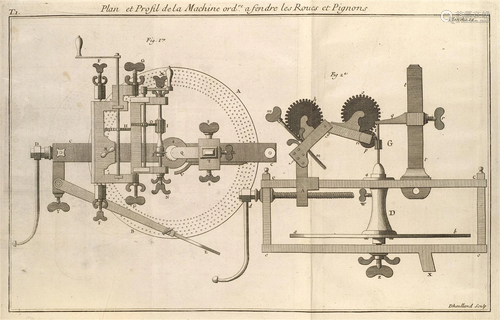 Thiout, Antoine Traité de l'horlogerie, méchanique et p...