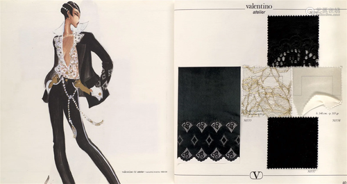 Valentino Atelier Collezione Autunno-Inverno 1993/94. Modeka...