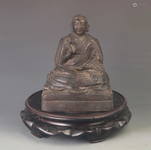 RARE FINE BRONZE MADE SAKYA PATRIARCH SABAN FIGURE