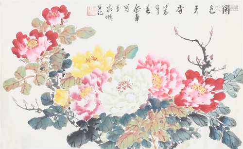 CHINESE PAINTING ATTRIBUTED TO WANG QI HUA