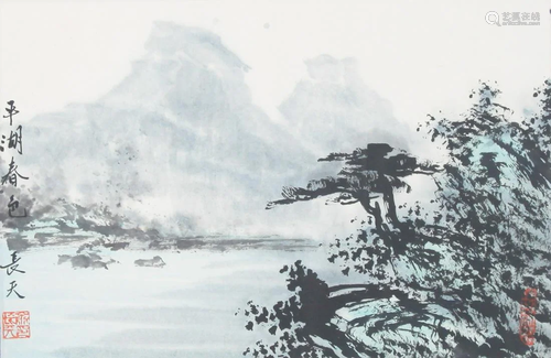 CHINESE PAINTING ATTRIBUTED TO XU TIAN CHANG