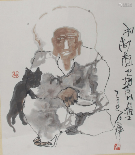 CHINESE PAINTING ATTRIBUTED TO SHI HU