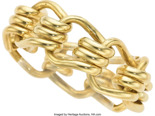 55003: Seaman Schepps Gold Bracelet Metal: 14k gold M