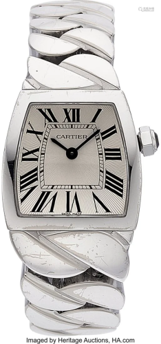 55108: Cartier La Dona White Gold Watch Case: 22 mm,
