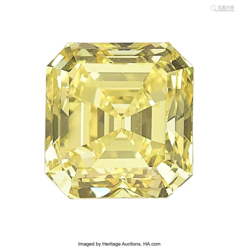 55185: Unmounted Fancy Intense Yellow Diamond Diamond: