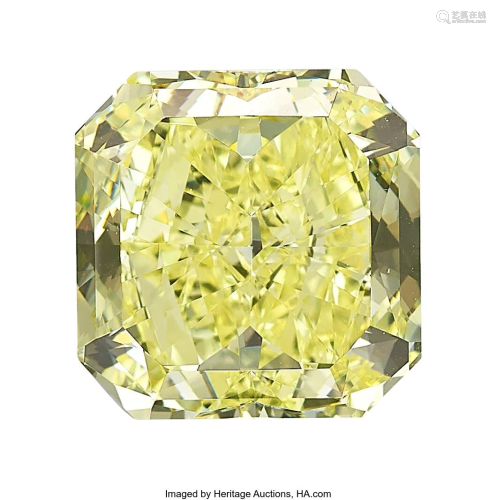 55186: Unmounted Fancy Yellow Diamond Diamond: Cut-cor