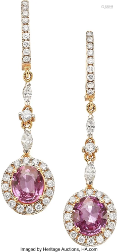 55261: Michael Christoff Pink Sapphire, Diamond, Rose