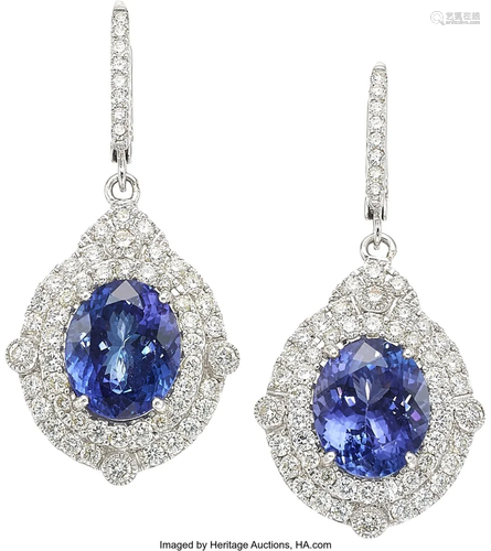 55296: Michael Christoff Tanzanite, Diamond, White Gol