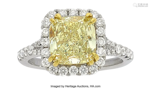 55322: Fancy Grayish Yellowish Green Diamond, Diamond,