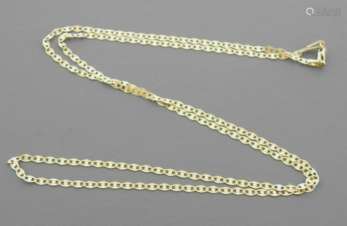 14K YELLOW GOLD GUCCI STAR CHAIN NECKLACE