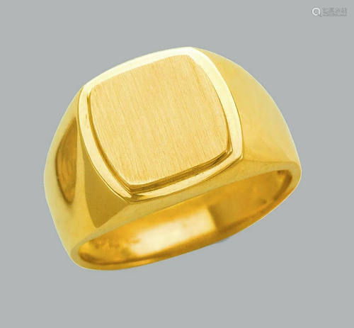 NEW 14K YELLOW GOLD LADIES RING SIGNET