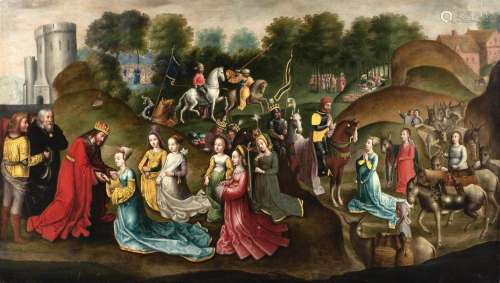 Tableaux VAN DER GOES Hugo (1440 - 1482) Huile sur toile mar...