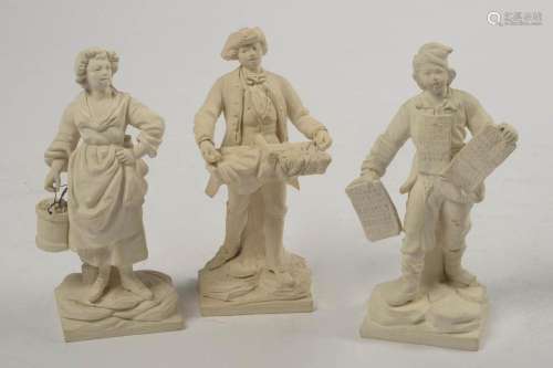 Sculptures CYFFLE Paul - Louis (1724 - 1806) Lot de trois st...