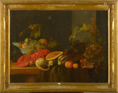 Tableaux DE HEEM Jan Davidsz (1606 - 1684) Huile sur toile m...