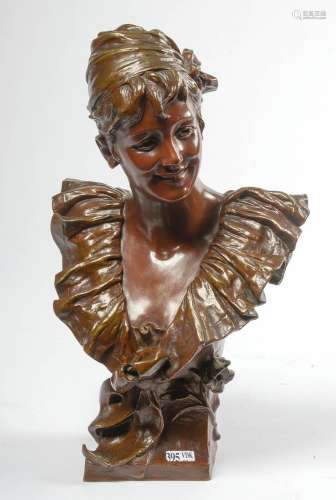 Sculptures VAN DER STRAETEN Georges (1856 - 1928) "La c...