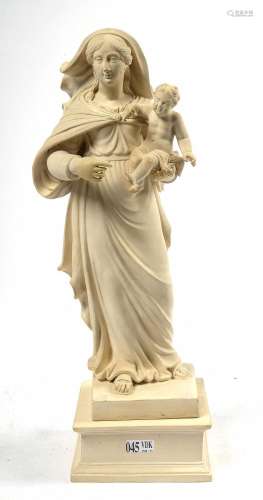 Sculptures Richardot Jacques (1743 - 1806) "Vierge à l&...