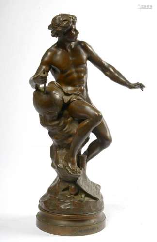 Sculptures PICAULT Emile Louis (1833 - 1915) "Le progrè...