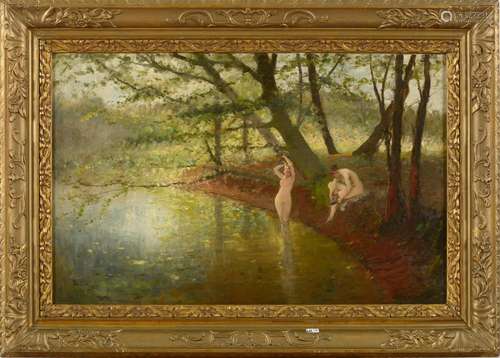 Tableaux VERSTRAETE Theodoor (1851 - 1907) Huile sur toile &...